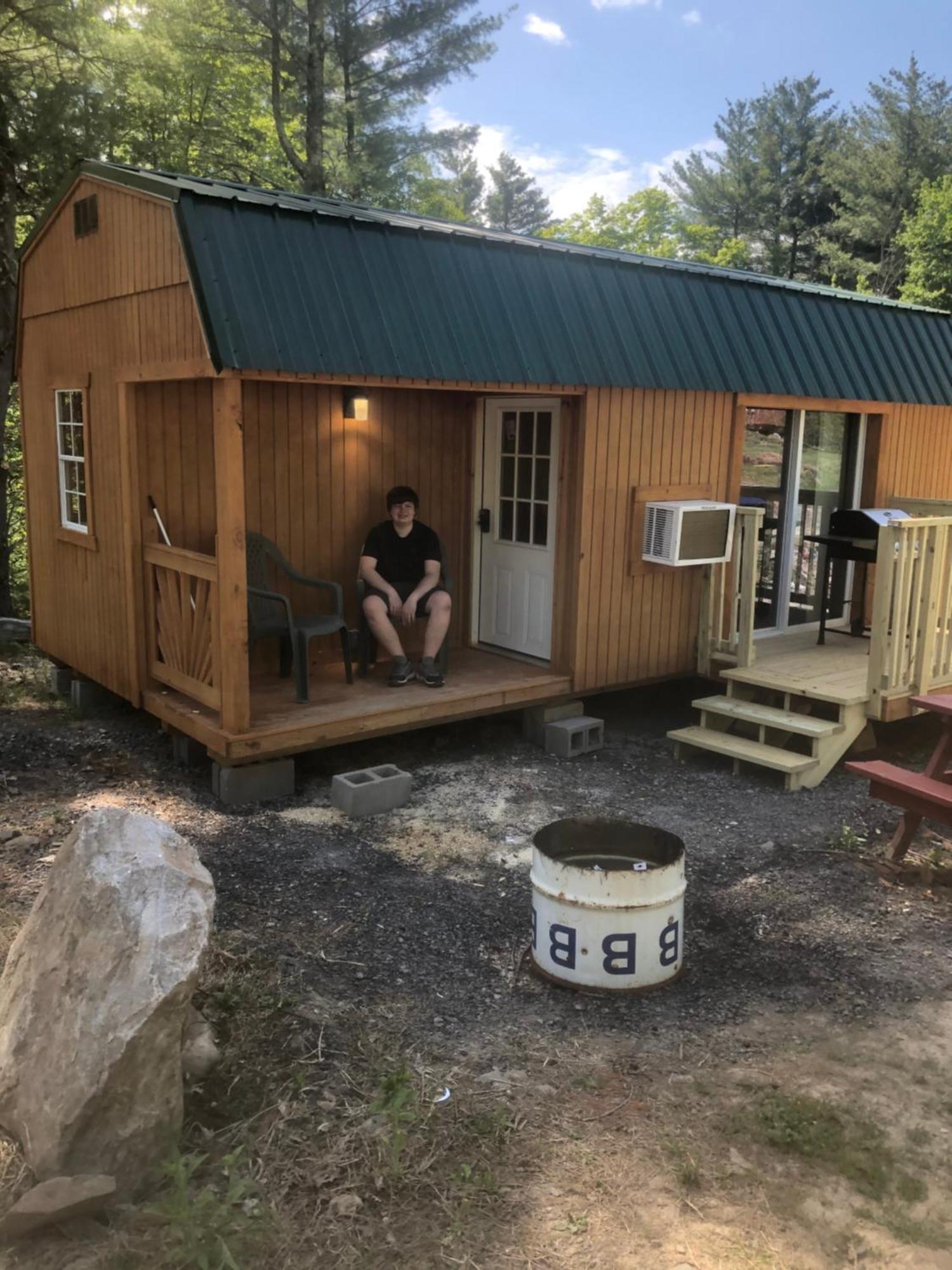 The Hideaway Tiny Cabin East Durham Extérieur photo